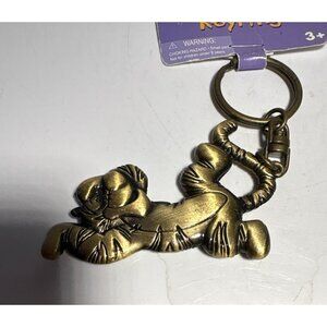 Disney Brass Tigger Keyring Winnie the Pooh Fan With Original Tag